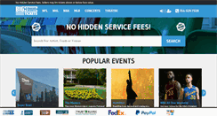 Desktop Screenshot of bigtowntickets.com